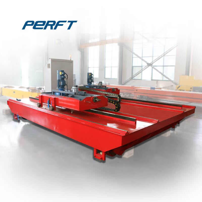 electric flat cart for foundry parts 50t-Perfect Electric Transfer 